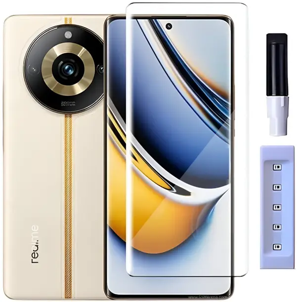 11-pro-5g-youth-mobi-original-imah87yggzfazgwt Tempered Glass for Realme 11 Pro 5G, Realme 11 Pro, Realme 11 Pro Plus 5G, Realme 11 Pro+, Realme 11 Pro + 5G, UV Glue Screenguard (Pack of 1) - Image 1