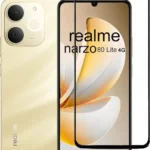 Edge To Edge Tempered Glass for realme NARZO 80 Lite 4G, Realme NARZO 80 Lite  (Pack of 1)
