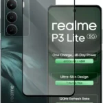 Tempered Glass for Realme P3 Lite 5G  (Pack of 1)