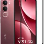 Edge To Edge Tempered Glass for Vivo Y31 5G  (Pack of 1)