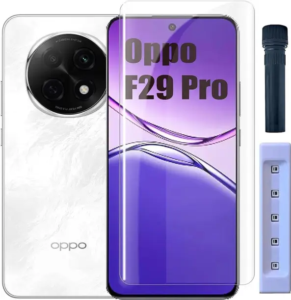 oppo-f29-pro-5g-gorilaa-og-original-imahhjzy8ghpwhzw Tempered Glass for OPPO F29 Pro 5G, Uv Tempered Glass Screen Protector Guard Compatible For OPPO F29 Pro 5G, OPPO F29 Pro 5G - Image 1