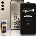 Tempered Glass Guard for Samsung Galaxy S24 Plus 5G, Super D Glass  (Pack of 1)
