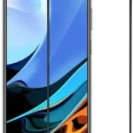 Tempered Glass for Redmi 9 Power, Poco M3 (Black)  (Pack of 1)