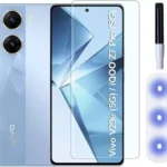Edge To Edge Tempered Glass for Vivo V29e, Vivo V29e 5G, Iqoo Z7 Pro 5G, Vivo T2 Pro 5G, Vivo V27 5G, Vivo V27 Pro 5G  (Pack of 1)